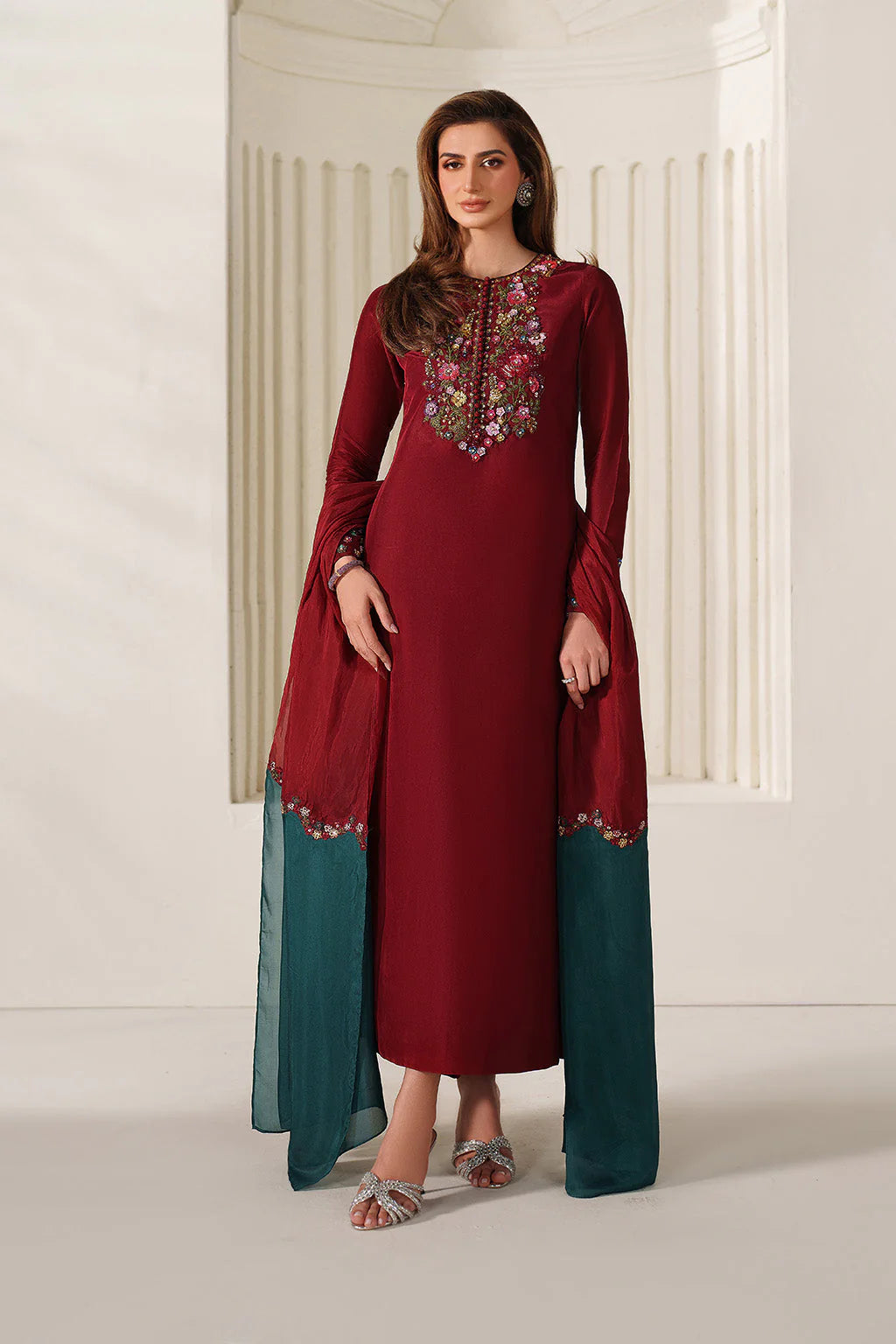 Iznik - Ramen Silk Dress