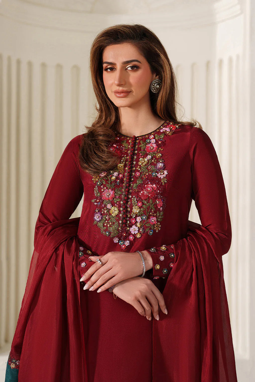 Iznik - Ramen Silk Dress
