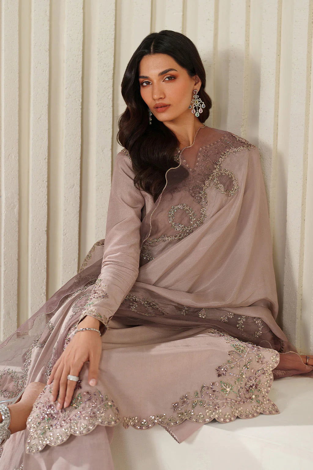 Iznik - Dusty Pink Dress