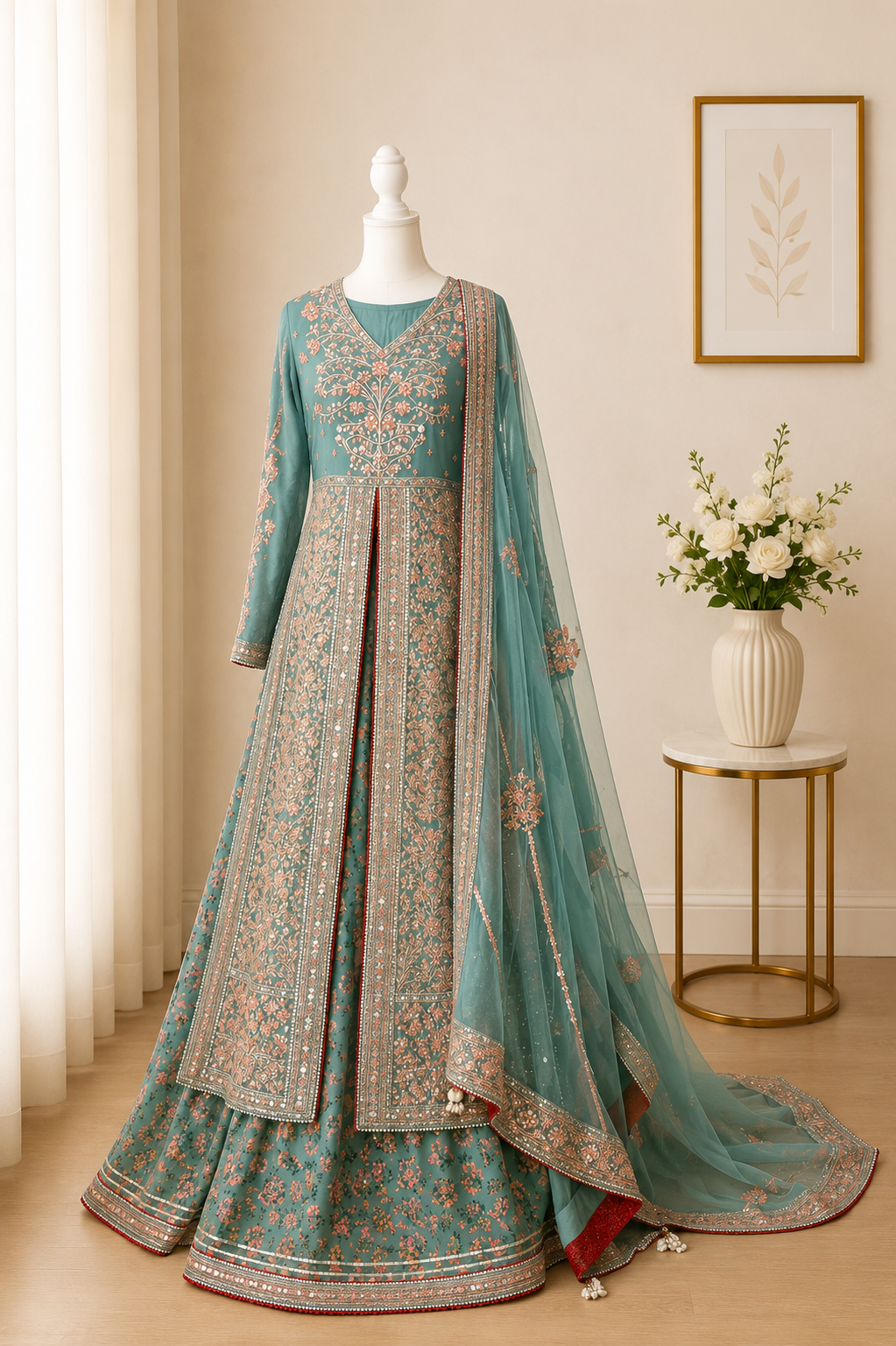 Hussain Rehar - Blue Dress