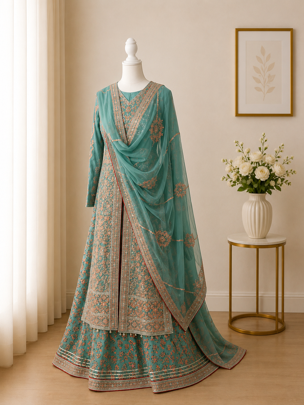 Hussain Rehar - Blue Dress