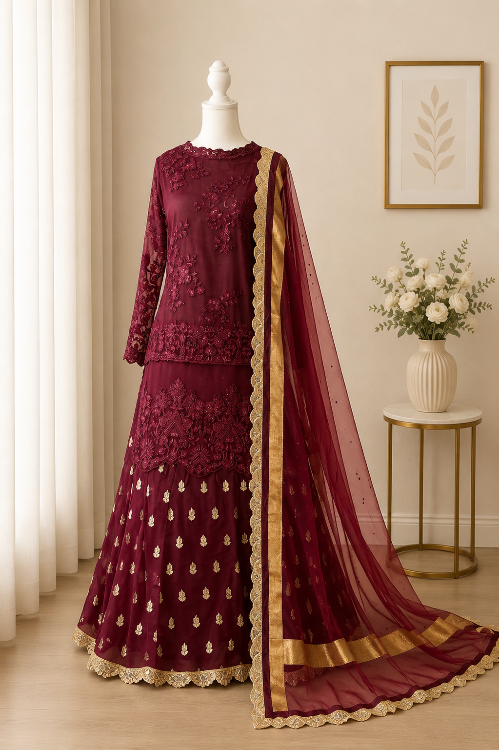 Asim Jofa - Embroidered Suit