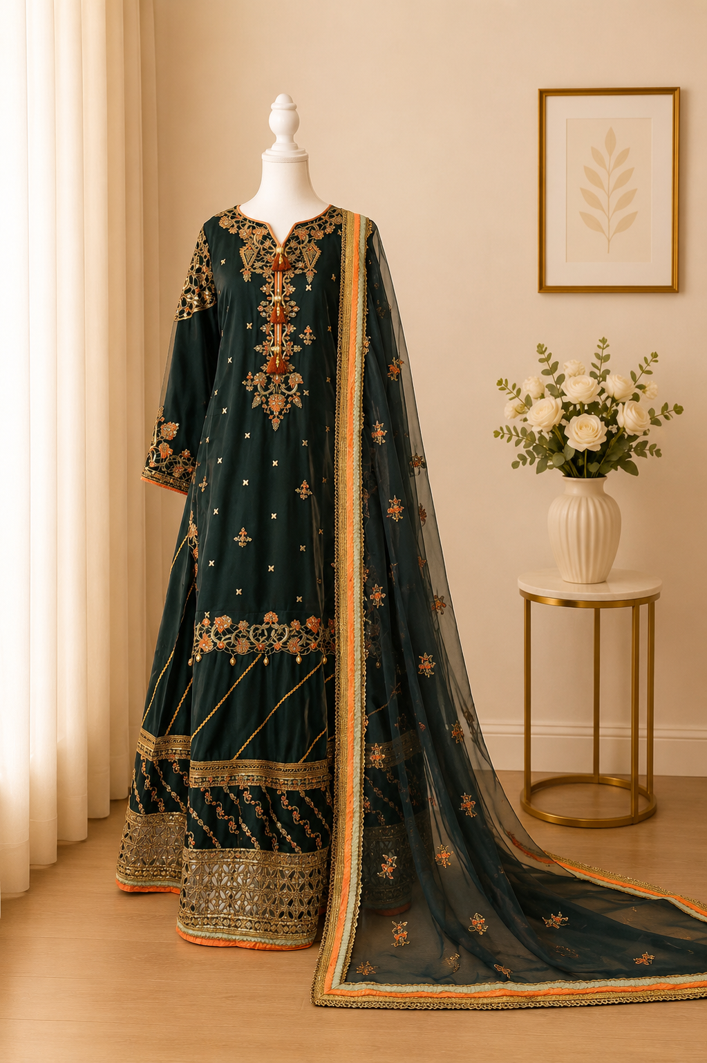 Asim Jofa - Embroidery Suit