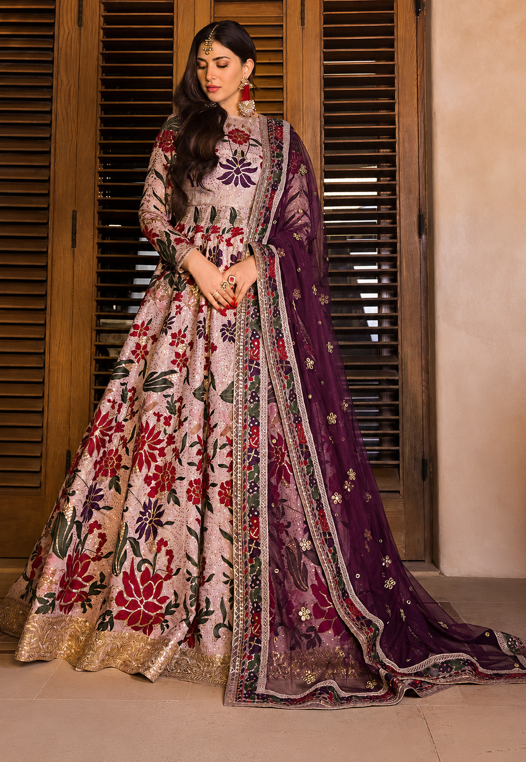 Asim Jofa - Purple Dress