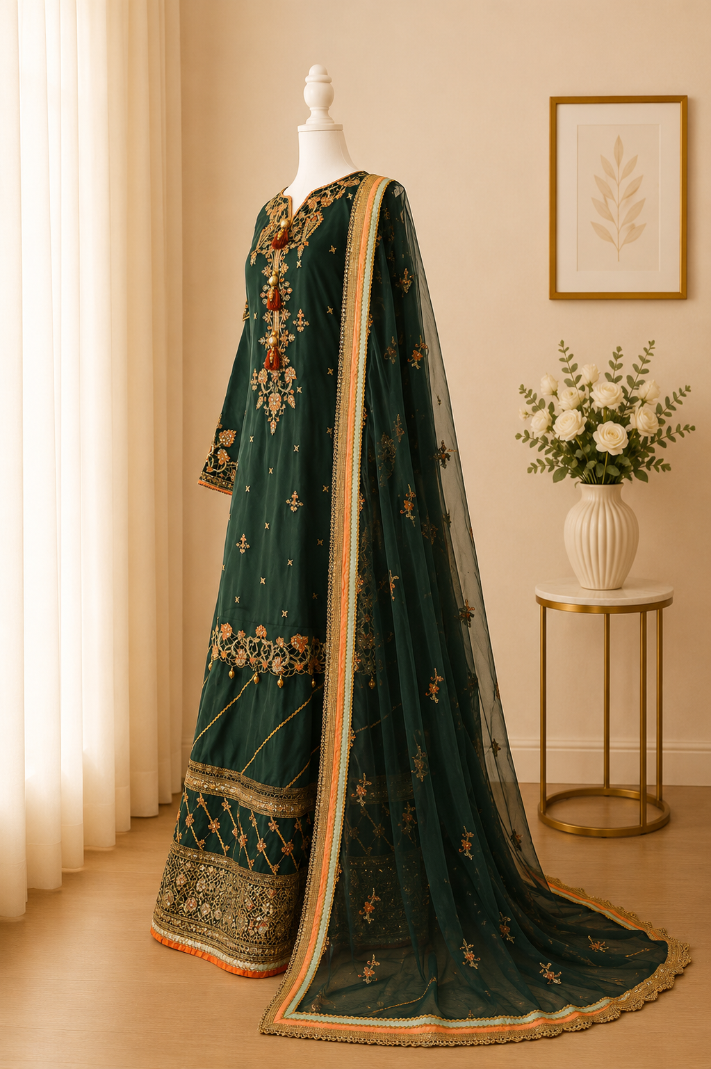 Asim Jofa - Embroidery Suit