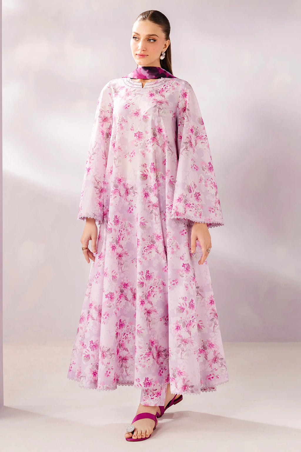 Jazmine - Digital Printed Lawn