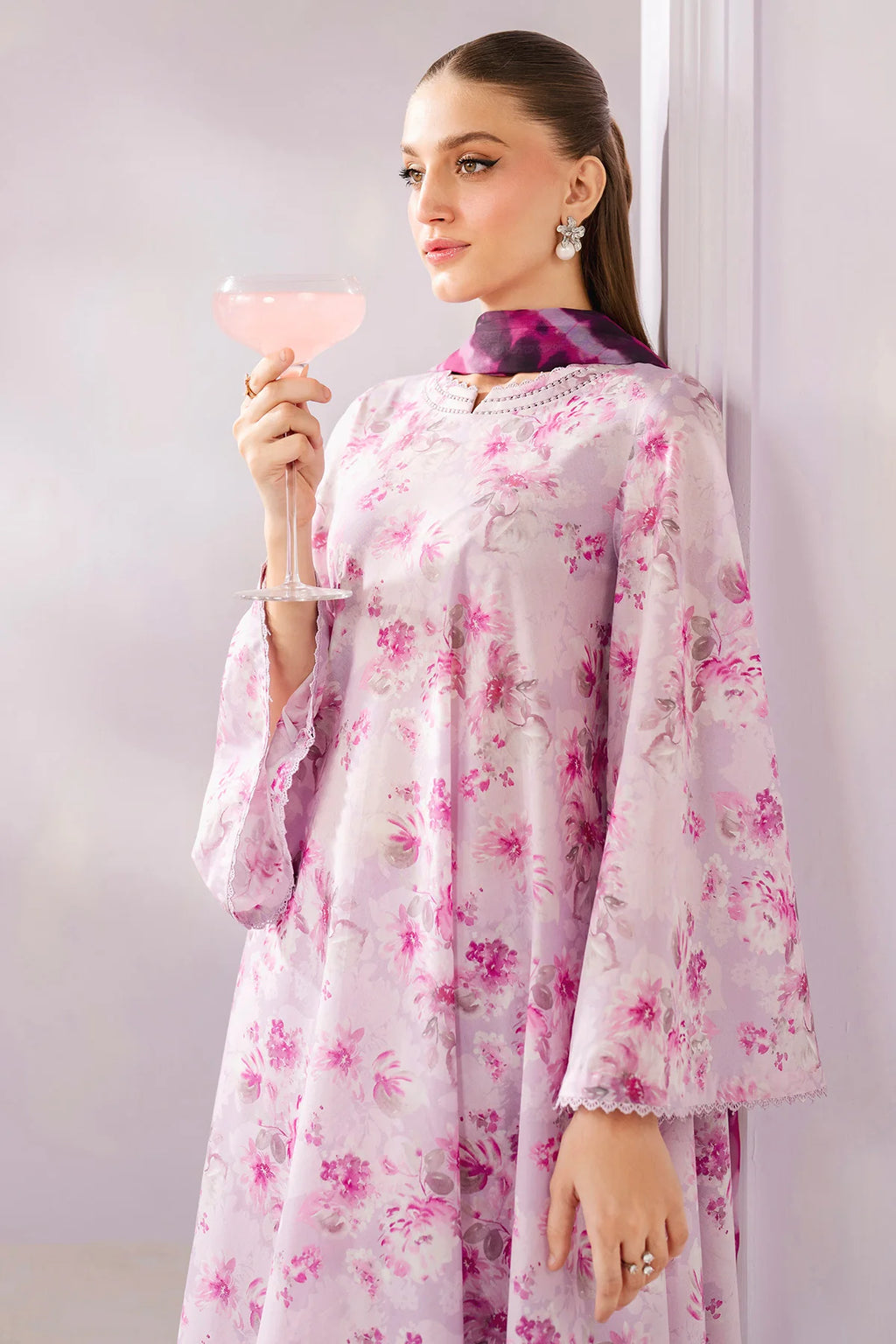 Jazmine - Digital Printed Lawn
