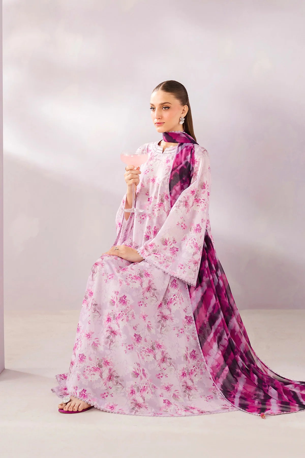 Jazmine - Digital Printed Lawn