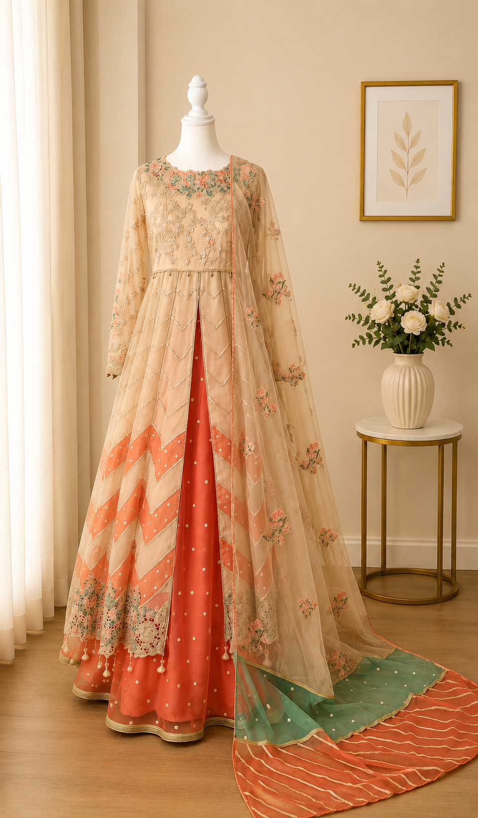Asim Jofa - Organza Suit