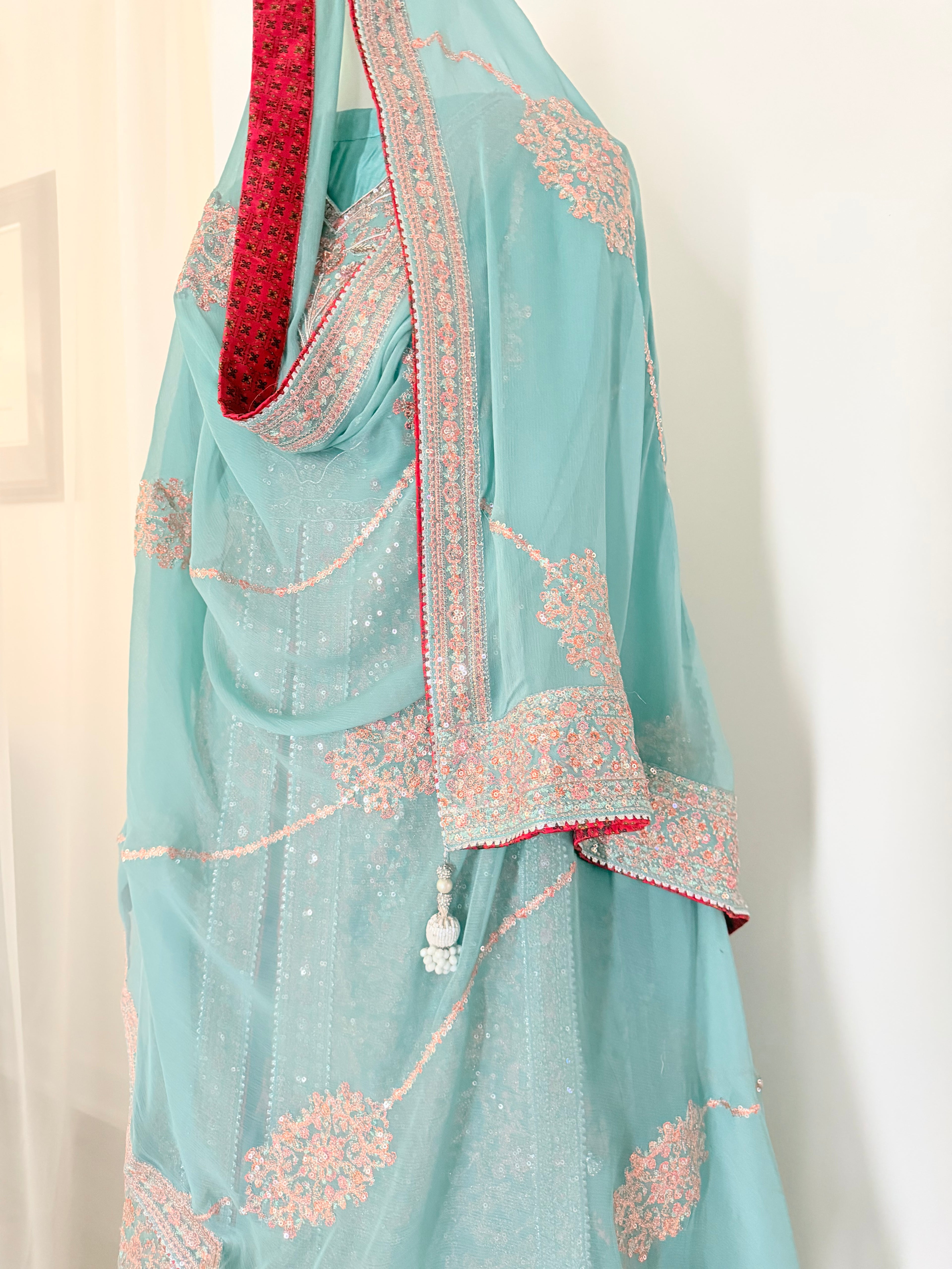 Hussain Rehar - Ice Blue Dress
