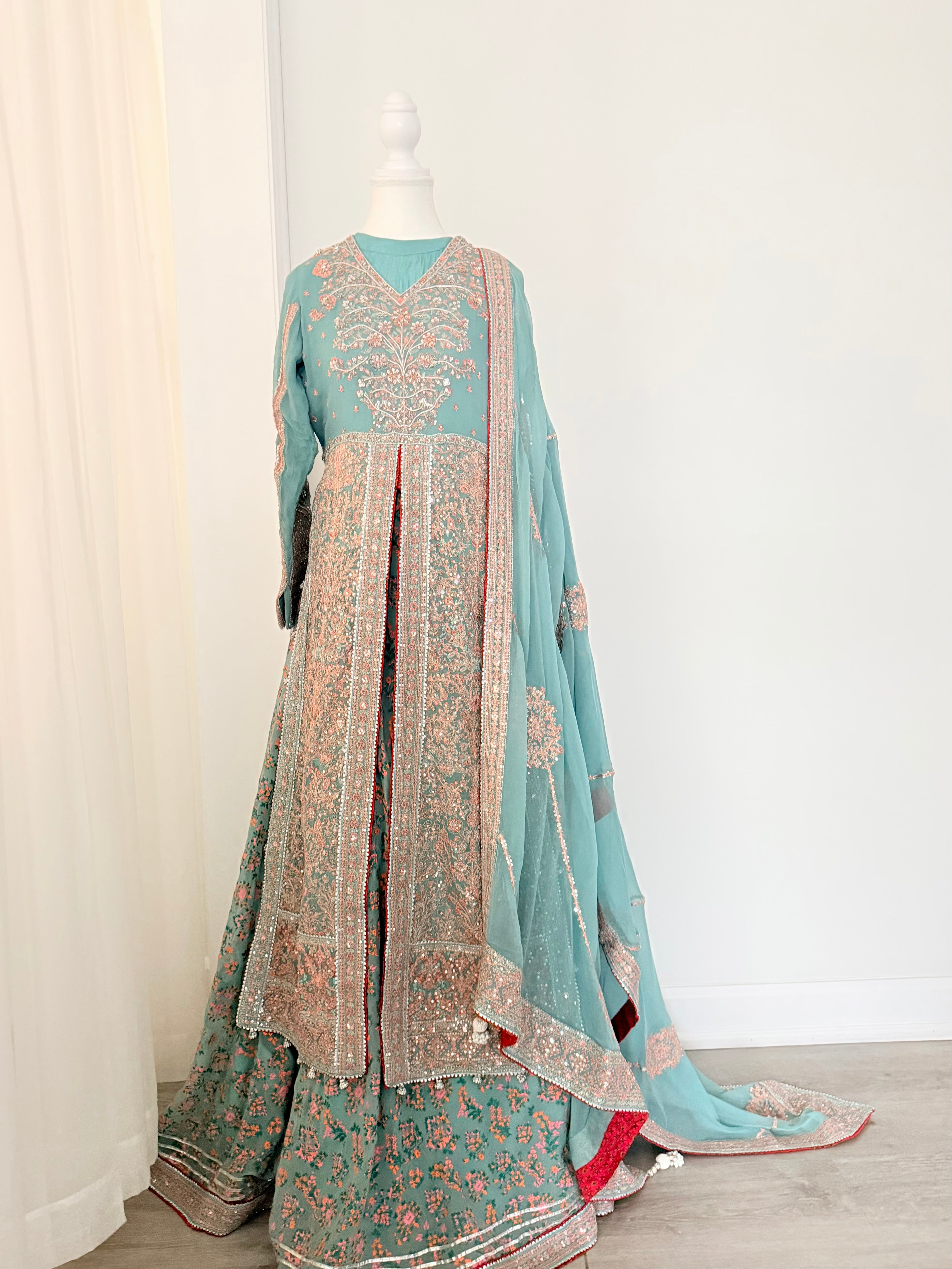 Hussain Rehar - Ice Blue Dress