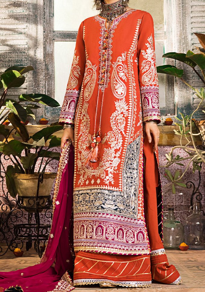 Asim Jofa - Luxury Orange Dress