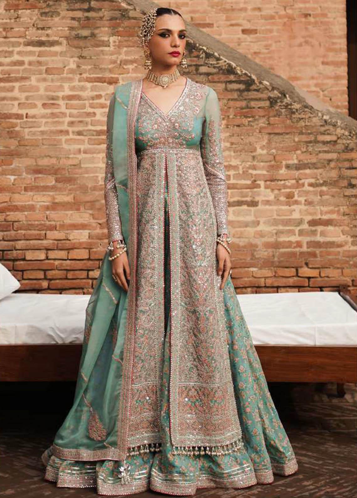 Hussain Rehar - Ice Blue Dress